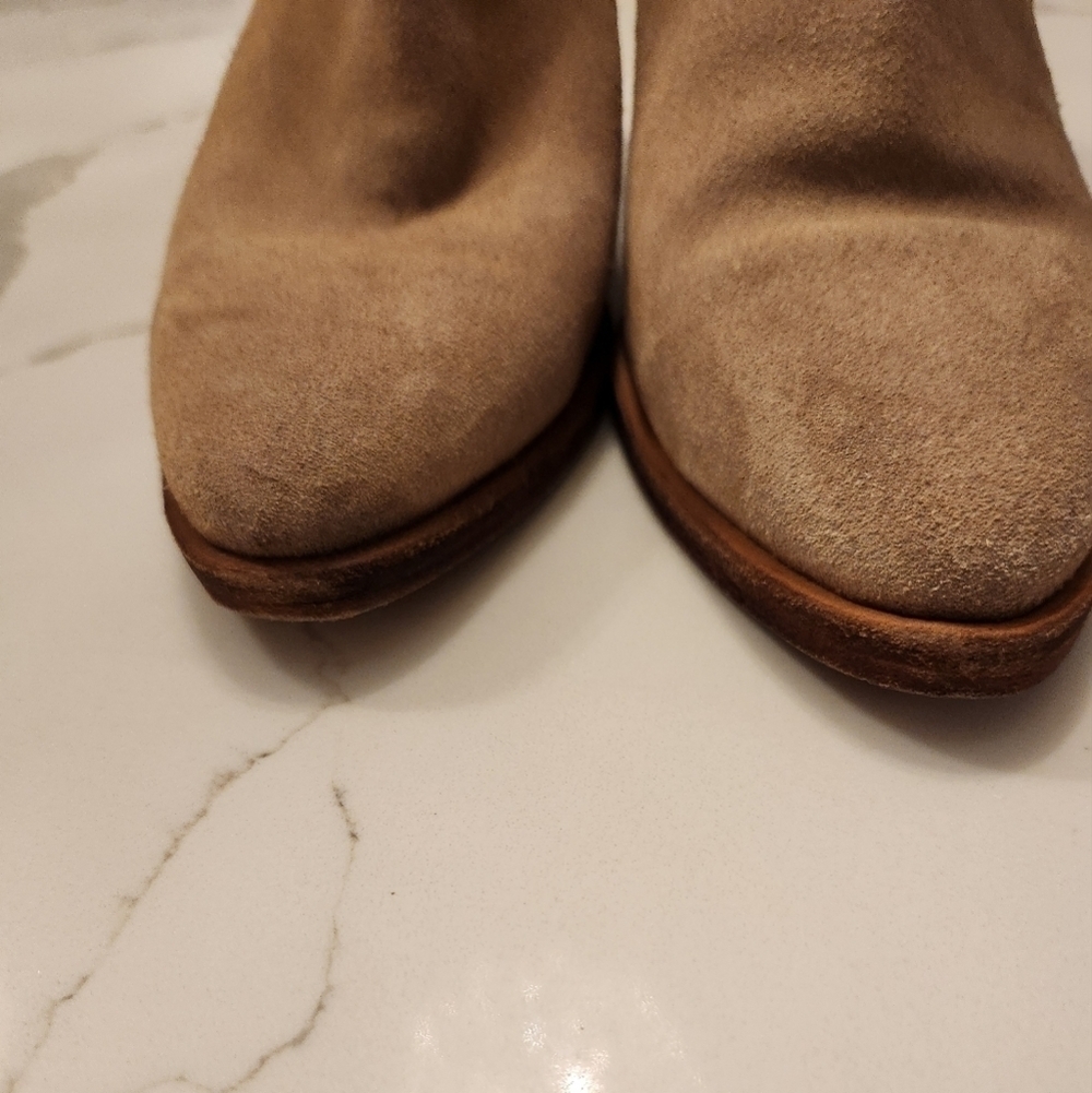Free People Charm Double V Suede Ankle Boot - Picture 11 of 11